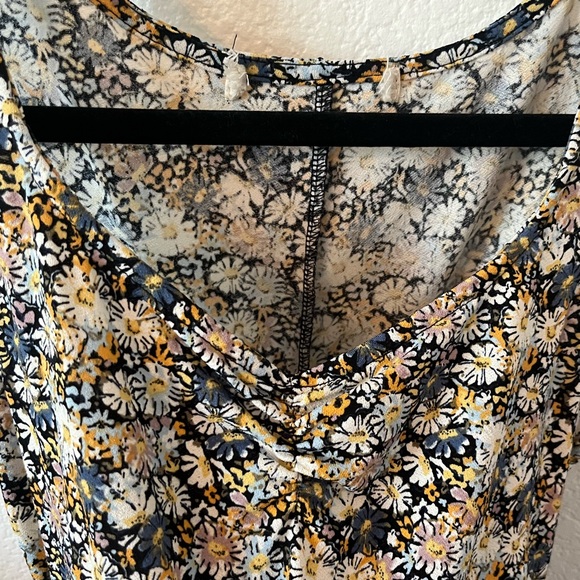 Floral Sleeveless Mini Dress - Picture 3 of 4